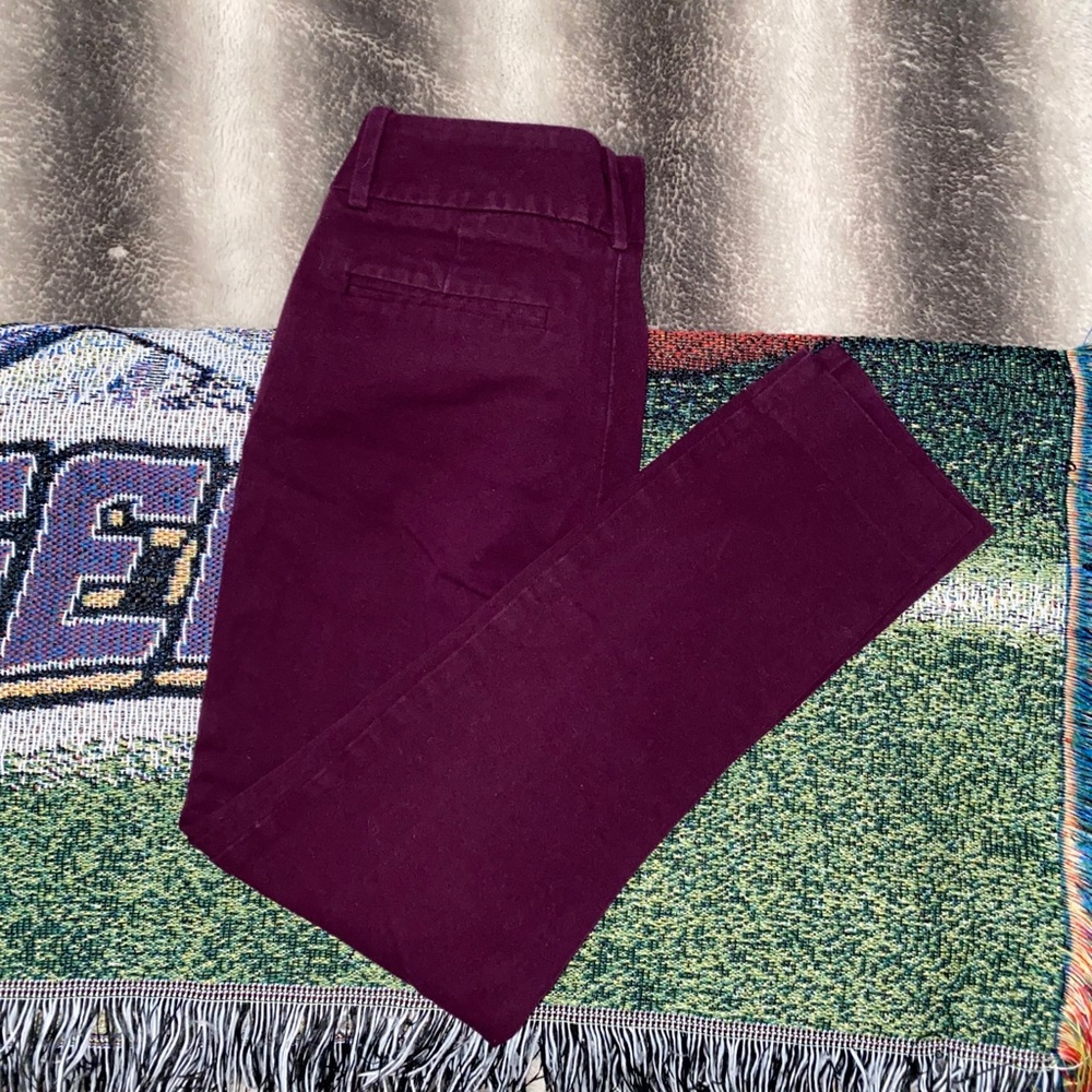 Maroon Dress capris